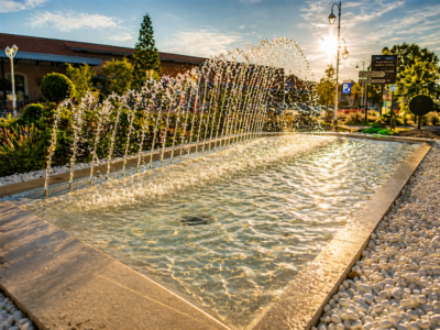 Fontaine Place de la libération - Arcachon