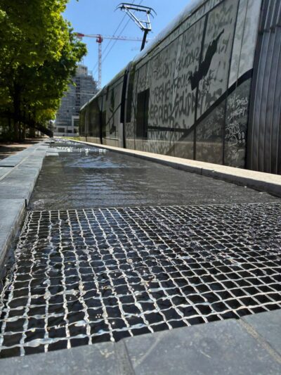 Table d'eau et brumisation  - Villeurbanne