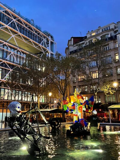 Réhabilitation de la Fontaine Stravinsky- Paris