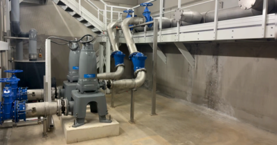 Poste de refoulement des eaux usées de la concession Cambaceres