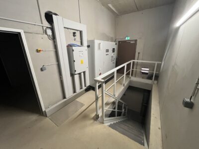 Poste de refoulement des eaux usées de la concession Cambaceres