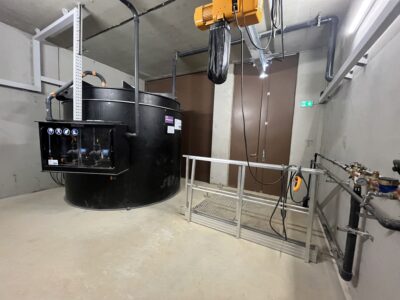 Poste de refoulement des eaux usées de la concession Cambaceres