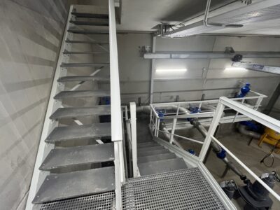 Poste de refoulement des eaux usées de la concession Cambaceres