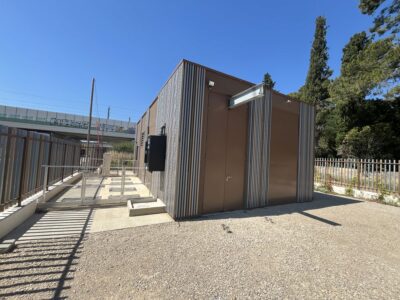 Poste de refoulement des eaux usées de la concession Cambaceres