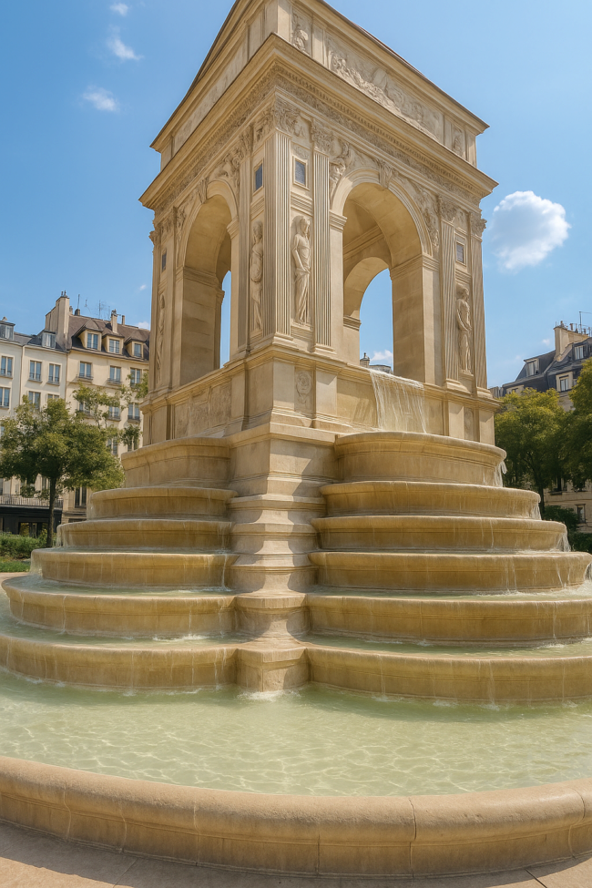Restauration de la fontaine des innocents