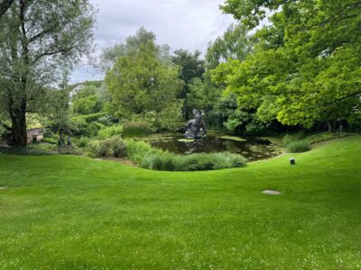 Brumisation au coeur de la fondation Beyeler