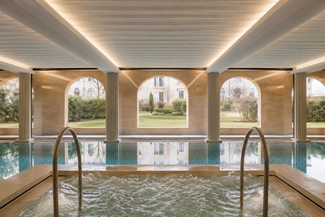 Rénovation Piscine & Spa de l'hôtel Villa Maia - Lyon