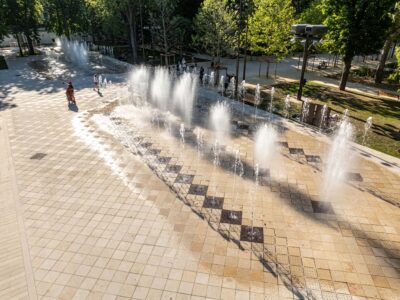 Renovation du parc des sources - Vichy