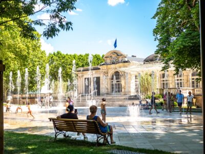 Renovation du parc des sources - Vichy