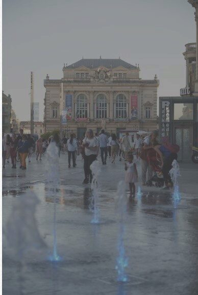 Mise en valeur de l’espace urbain Esplanade Comédie – Montpellier